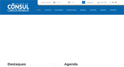 Desktop Screenshot of colegioconsul.com.br